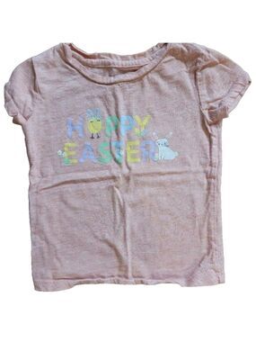 Pink Easter Tshirt Toddler 2T